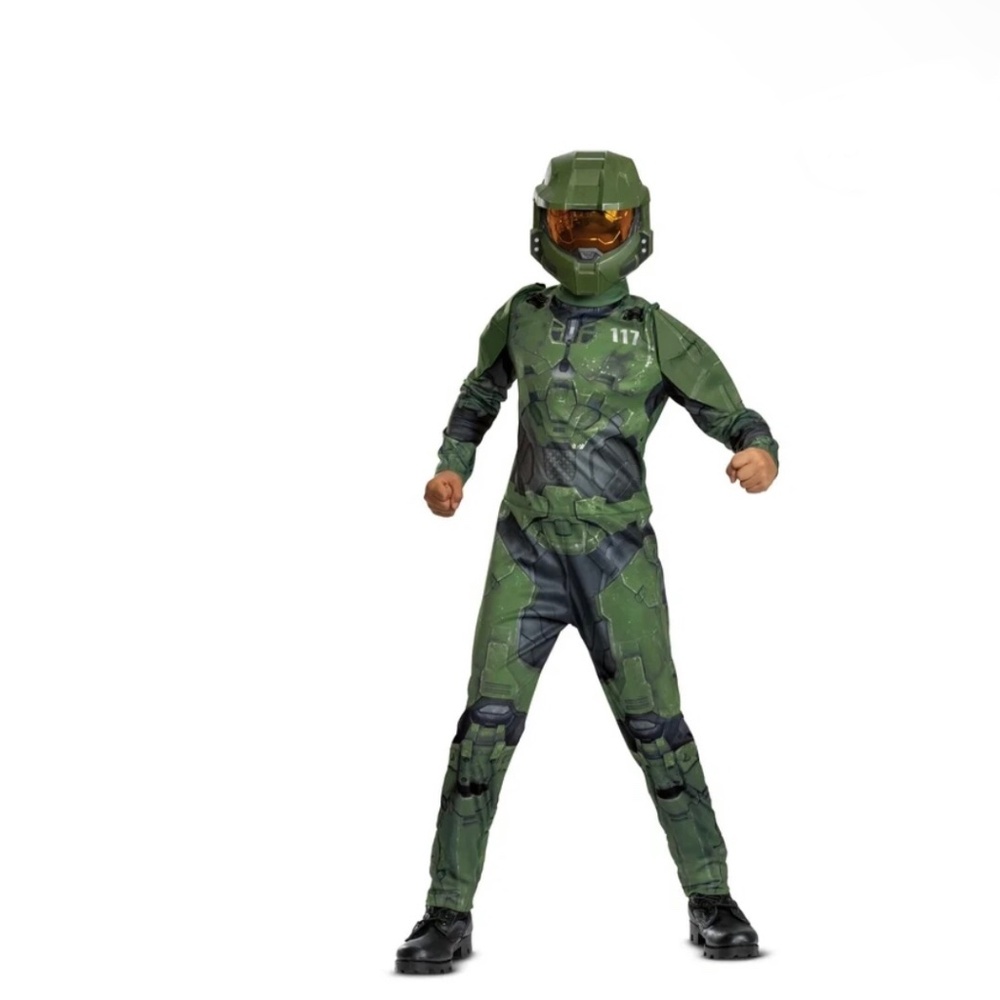 Halo Master Chief Costume for Children, Boys Size 8